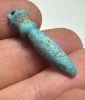 Picture of ANCIENT EGYPT. LATE NEW KINGDOM FAIENCE PAPYRUS SCEPTRE AMULET . 13TH - 12TH CENTURY  BC .   