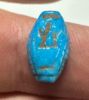 Picture of ANCIENT EGYPT. LATE NEW KINGDOM FAIENCE SCARABOID. 13TH - 12TH CENTURY  BC .   