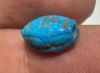 Picture of ANCIENT EGYPT. LATE NEW KINGDOM FAIENCE SCARABOID. 13TH - 12TH CENTURY  BC .   
