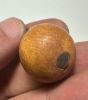 Picture of ANCIENT EGYPT. NEW KINGDOM WOOD AND BONE? ORNAMENT. 1400 - 1200 B.C. POMEGRANATE SHAPED  