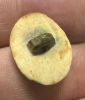 Picture of ANCIENT EGYPT.  NEW KINGDOM IVORY BUTTON SCARAB. 1400 - 1200  BC .   