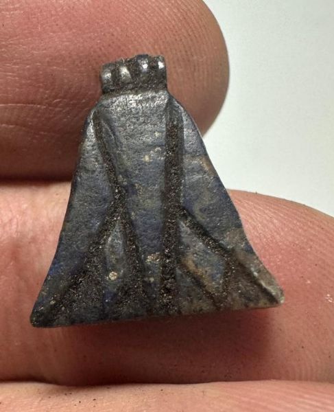 Picture of  ANCIENT EGYPT. NEW KINGDOM LAPIS LAZULI LOTUS FLOWER. 1250 B.C