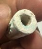 Picture of  ANCIENT NEO-ASSYRIAN FAIENCE CYLENDER SEAL WITH THE ORIGINAL GOLD CAP. 700 - 650 B.C