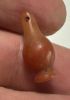 Picture of   ANCIENT EGYPT. LARGE CARNELIAN POPPY SEED AMULET. 1250 B.C  NEW KINGDOM