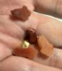 Picture of ANCIENT EGYPT. NEW KINGDOM  LOT OF 4 STONE  AMULETS . 1400 - 1200 B.C. damaged