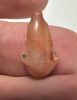 Picture of ANCIENT EGYPT. NEW KINGDOM CARNELIAN LOTUS FLOWER. 1250 B.C