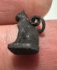 Picture of ANCIENT EGYPT. NEW KINGDOM ELECTRUM / SILVER CAT AMULET. 1250 B.C 