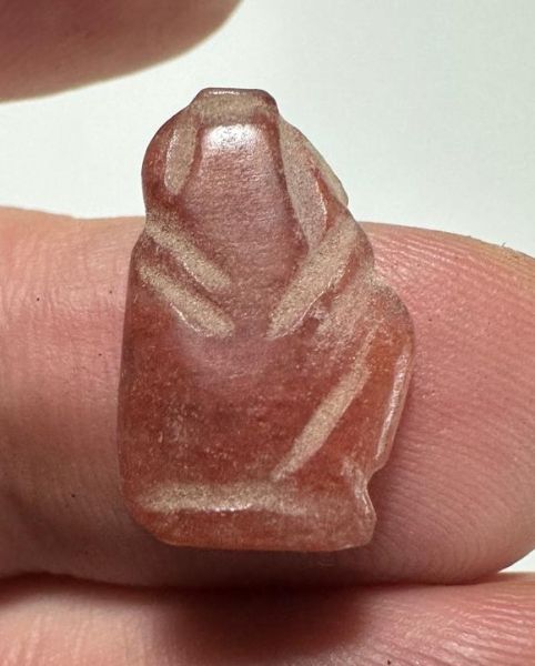 Picture of ANCIENT EGYPT. NEW KINGDOM  STONE  AMULET OF A PRINCE?. 1400 - 1200 B.C