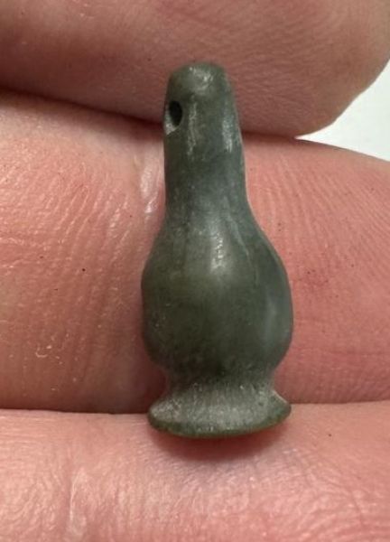 Picture of ANCIENT EGYPT. STONE POPPY SEED AMULET. 1250 B.C  NEW KINGDOM