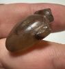 Picture of LARGE SIZE: ANCIENT EGYPT, NEW KINGDOM AGATE STONE HEART AMULET. 1400 - 1200 B.C