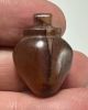 Picture of LARGE SIZE: ANCIENT EGYPT, NEW KINGDOM AGATE STONE HEART AMULET. 1400 - 1200 B.C