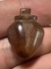 Picture of LARGE SIZE: ANCIENT EGYPT, NEW KINGDOM AGATE STONE HEART AMULET. 1400 - 1200 B.C
