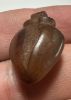 Picture of LARGE SIZE: ANCIENT EGYPT, NEW KINGDOM AGATE STONE HEART AMULET. 1400 - 1200 B.C