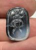 Picture of ANCIENT EGYPT, NEW KINGDOM BANDED AGATE STONE SCARAB. BES. 1400 - 1200 B.C