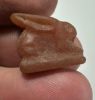Picture of ANCIENT EGYPT -  BEAUTIFUL  CARNELIAN AMULET OF A HARE . NEW KINGDOM .1250 B.C. 