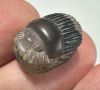 Picture of ANCIENT EGYPT, NEW KINGDOM BANDED AGATE STONE SCARAB. HATHOR. 1400 - 1200 B.C