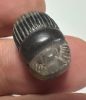 Picture of ANCIENT EGYPT, NEW KINGDOM BANDED AGATE STONE SCARAB. HATHOR. 1400 - 1200 B.C