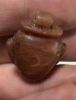 Picture of LARGE SIZE: ANCIENT EGYPT, NEW KINGDOM AGATE STONE HEART AMULET. 1400 - 1200 B.C
