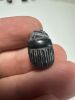 Picture of ANCIENT EGYPT, NEW KINGDOM BANDED AGATE STONE SCARAB.  1400 - 1200 B.C