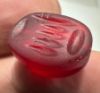 Picture of ANCIENT EGYPT, NEW KINGDOM GLASS SCARAB. HATHOR. 1400 - 1200 B.C