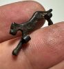 Picture of ANCIENT EGYPT. NEW KINGDOM SOLID SILVER PANTHER  AMULET. 1250 B.C 