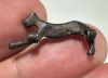 Picture of ANCIENT EGYPT. NEW KINGDOM SOLID SILVER PANTHER  AMULET. 1250 B.C 