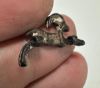 Picture of ANCIENT EGYPT , NEW KINGDOM SILVER IBEX AMULET.  1250 B.C