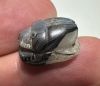 Picture of ANCIENT EGYPT, NEW KINGDOM BANDED AGATE STONE SCARAB.  1400 - 1200 B.C