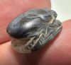 Picture of ANCIENT EGYPT, NEW KINGDOM BANDED AGATE STONE SCARAB.  1400 - 1200 B.C