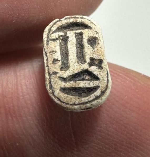 Picture of ANCIENT EGYPT, NEW KINGDOM STEATITE STONE SCARAB  1400 - 1200 B.C