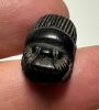Picture of ANCIENT EGYPT, NEW KINGDOM BANDED AGATE STONE SCARAB.  1400 - 1200 B.C.  KING'S THUTMOSES III'S NAME