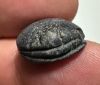 Picture of ANCIENT EGYPT.  SECOND INTERMEDIATE PERIOD BLACK LIMESTONE  SCARAB. 1750 - 1550 B.C 