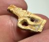 Picture of ANCIENT EGYPT.  ROMAN BONE AMULET OF A COBRA. 100 - 200 A.D