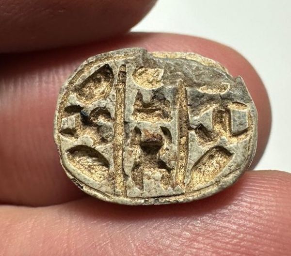 Picture of ANCIENT EGYPT, NEW KINGDOM STEATITE STONE SCARAB  1400 - 1200 B.C