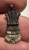 Picture of ANCIENT EGYPT. NEW KINGDOM SOLID SILVER BES  AMULET. 1250 B.C 