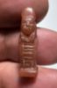 Picture of ANCIENT EGYPT. NEW KINGDOM  STONE  AMULET OF COBRA WITH ISIS HEAD. 1400 - 1200 B.C