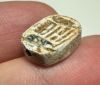 Picture of ANCIENT EGYPT, NEW KINGDOM STEATITE STONE SCARABOID.  1400 - 1200 B.C.  KING'S THUTMOSES III'S NAME
