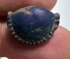 Picture of ANCIENT EGYPT. LAPIS LAZULI SEA SHELL AMULET. 1250 B.C  NEW KINGDOM