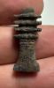 Picture of ANCIENT EGYPT. LAPIS LAZULI DJED PILLAR AMULET . NEW KINGDOM. 1250 B.C