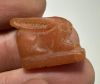 Picture of ANCIENT EGYPT -  BEAUTIFUL  CARNELIAN AMULET OF A HARE . NEW KINGDOM .1250 B.C. 