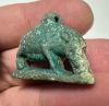 Picture of ANCIENT EGYPT. FAIENCE SOW AMULET . 600 - 300 B.C