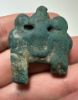 Picture of ANCIENT EGYPT. GRECO-ROMAN POLYCHROME FAINECE TRIAD AMULET. 300 B.C - 100 A.D