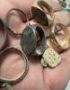 Picture of   HOLY LAND. LOT OF RINGS. METAL DETECTOR FIND. ROMAN - ISLAMIC