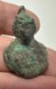 Picture of   HOLY LAND. ROMAN  BRONZE BUST. AS FOUND. 200 - 300 A.D.
