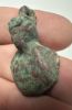 Picture of   HOLY LAND. ROMAN  BRONZE BUST. AS FOUND. 200 - 300 A.D.