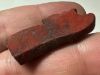 Picture of ANCIENT EGYPT. RED JASPER  EYE OF HORUS AMULET. 1250 B.C  NEW KINGDOM