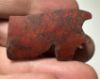 Picture of ANCIENT EGYPT. RED JASPER  EYE OF HORUS AMULET. 1250 B.C  NEW KINGDOM