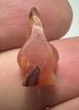 Picture of   ANCIENT EGYPT. CARNELIAN POPPY SEED AMULET. 1250 B.C  NEW KINGDOM