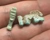 Picture of ANCIENT EGYPT. LOT OF TWO FAIENCE AMULETS. 600 - 300 B.C