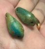 Picture of ANCIENT EGYPT. LOT OF TWO FAIENCE  AMULETS. 600 - 300 B.C